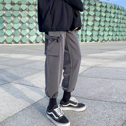 Drawstring Drawstring Pants Youth Casual Harem Pants With Small Feet