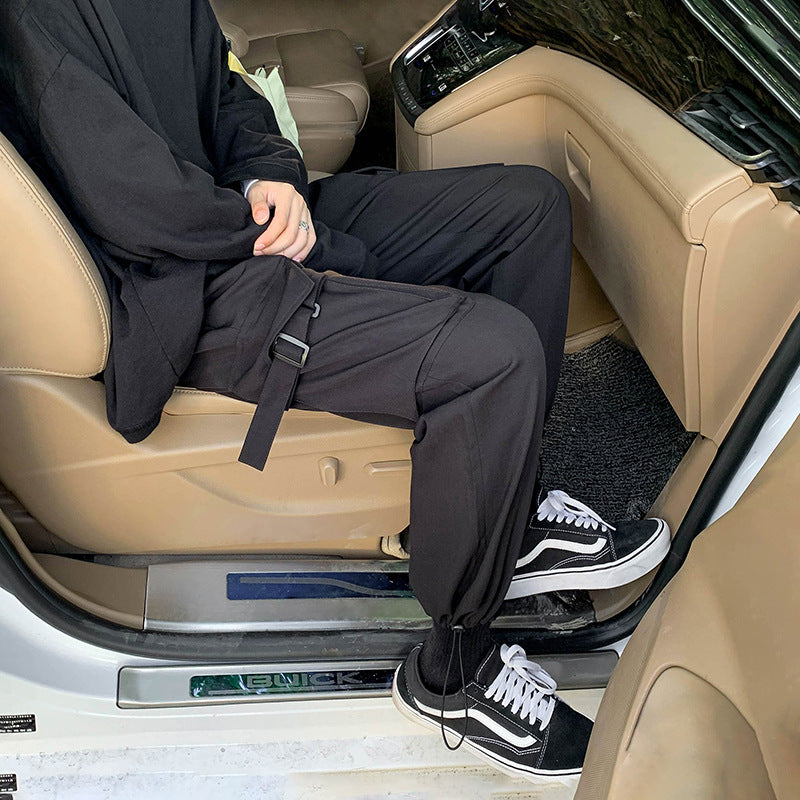 Drawstring Drawstring Pants Youth Casual Harem Pants With Small Feet